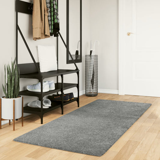 Tappeto Shaggy PAMPLONA a Pelo Lungo Moderno Verde 80x200 cm | homemem39