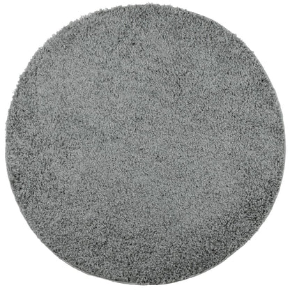 Tappeto Shaggy PAMPLONA a Pelo Lungo Moderno Verde Ø 160 cm