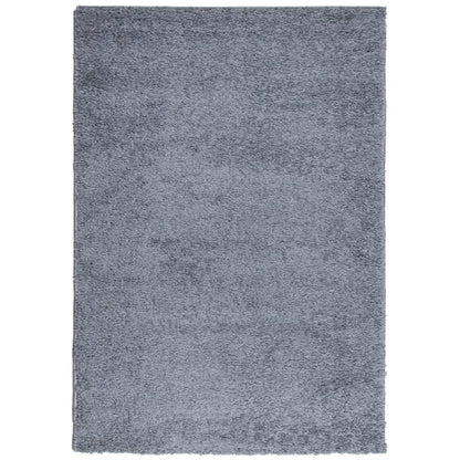 Tappeto Shaggy PAMPLONA a Pelo Lungo Moderno Blu 140x200 cm - homemem39