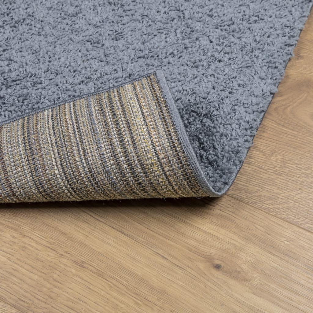 Tappeto Shaggy PAMPLONA a Pelo Lungo Moderno Blu 140x200 cm | homemem39