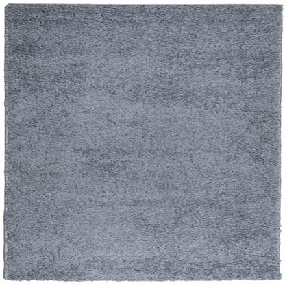 Tappeto Shaggy PAMPLONA a Pelo Lungo Moderno Blu 240x240 cm - homemem39