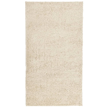 Tappeto Shaggy PAMPLONA a Pelo Lungo Moderno Oro 60x110 cm | homemem39