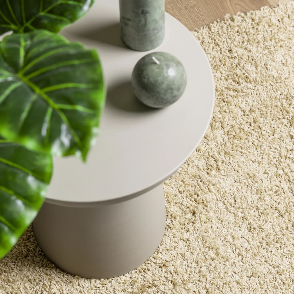 Tappeto Shaggy PAMPLONA a Pelo Lungo Moderno Oro 60x110 cm | homemem39