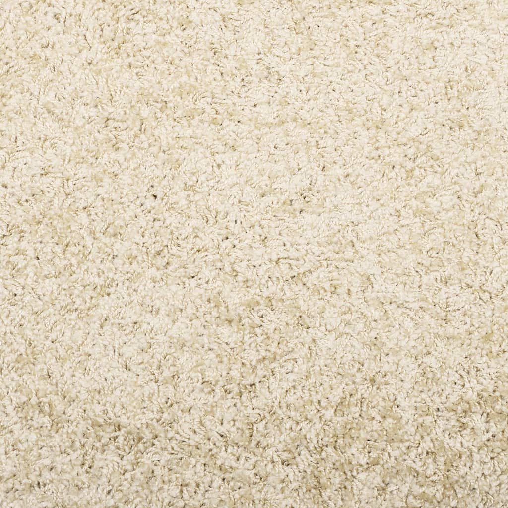 Tappeto Shaggy PAMPLONA a Pelo Lungo Moderno Oro 120x170 cm