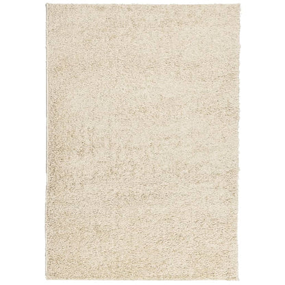 Tappeto Shaggy PAMPLONA a Pelo Lungo Moderno Oro 140x200 cm - homemem39