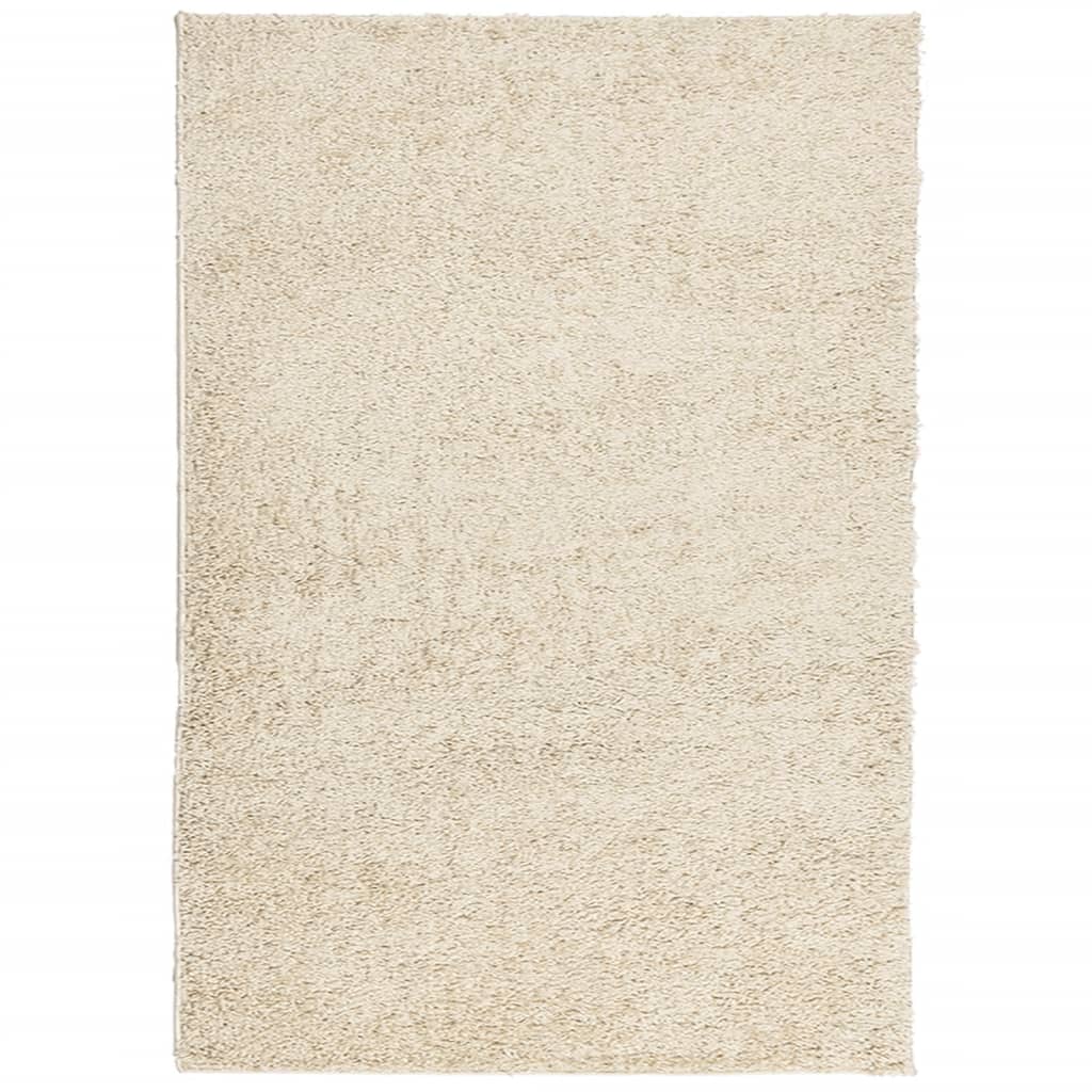Tappeto Shaggy PAMPLONA a Pelo Lungo Moderno Oro 160x230 cm | homemem39