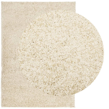 Tappeto Shaggy PAMPLONA a Pelo Lungo Moderno Oro 160x230 cm | homemem39