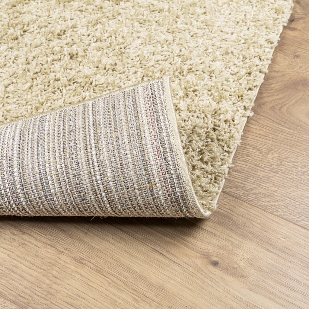 Tappeto Shaggy PAMPLONA a Pelo Lungo Moderno Oro 160x230 cm | homemem39