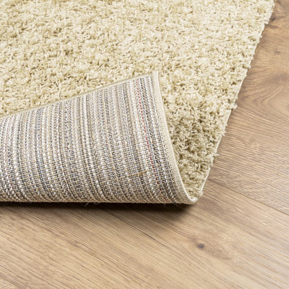 Tappeto Shaggy PAMPLONA a Pelo Lungo Moderno Oro 160x230 cm | homemem39
