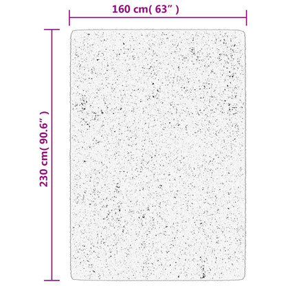 Tappeto Shaggy PAMPLONA a Pelo Lungo Moderno Oro 160x230 cm | homemem39