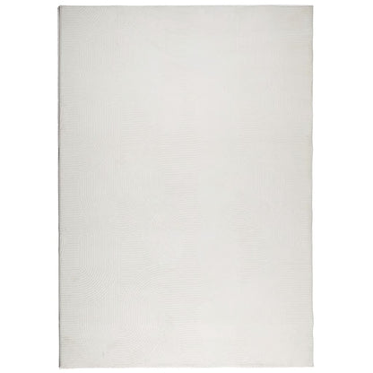 Tappeto IZA a Pelo Corto Aspetto Scandinavo Crema 160x230 cm - homemem39