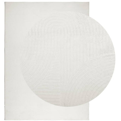 Tappeto IZA a Pelo Corto Aspetto Scandinavo Crema 200x280 cm