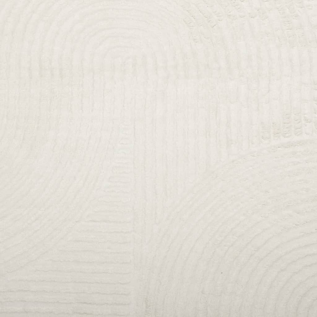 Tappeto IZA a Pelo Corto Aspetto Scandinavo Crema 200x280 cm