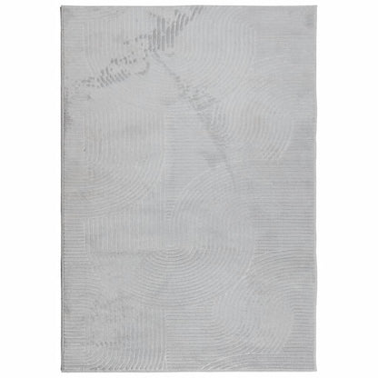Tappeto IZA a Pelo Corto Aspetto Scandinavo Grigio 140x200 cm - homemem39