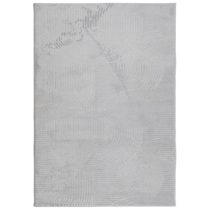 Tappeto IZA a Pelo Corto Aspetto Scandinavo Grigio 160x230 cm