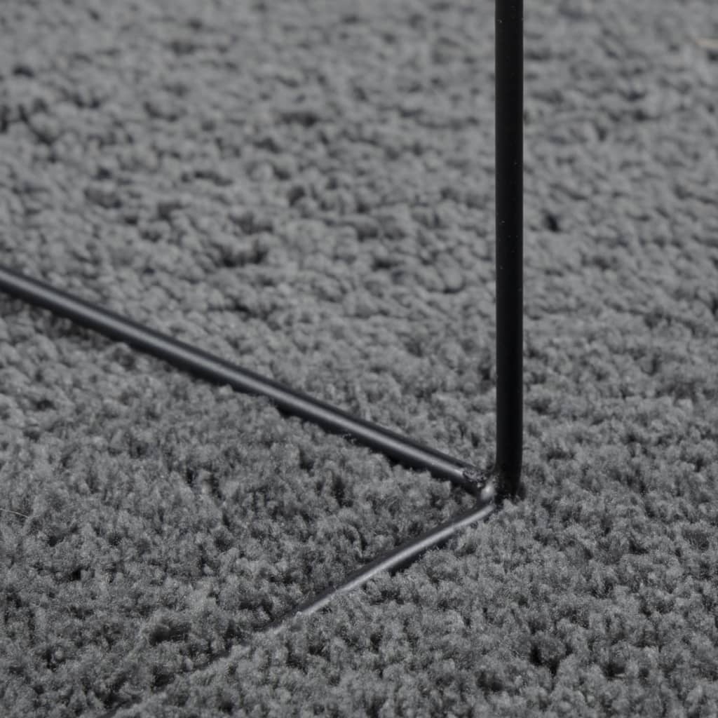 Tappeto OVIEDO a Pelo Corto Antracite 140x200 cm | homemem39