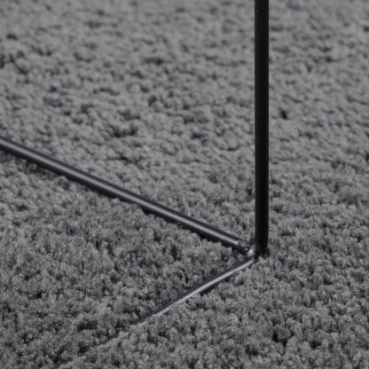 Tappeto OVIEDO a Pelo Corto Antracite 140x200 cm | homemem39