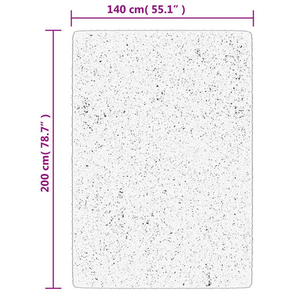 Tappeto OVIEDO a Pelo Corto Antracite 140x200 cm | homemem39