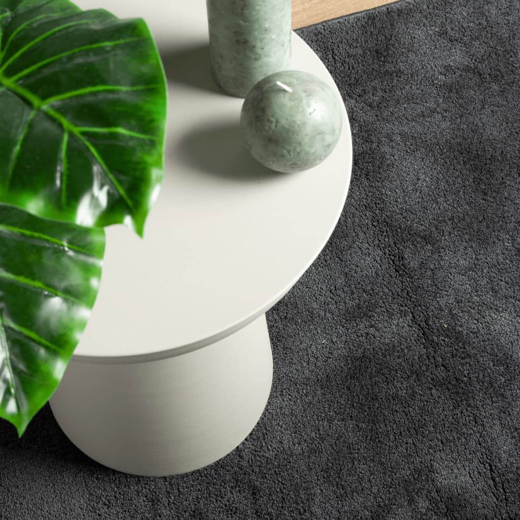 Tappeto OVIEDO a Pelo Corto Antracite 160x230 cm - homemem39