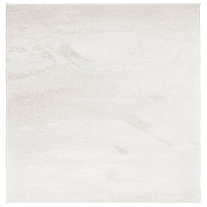 Tappeto OVIEDO a Pelo Corto Beige 120x120 cm