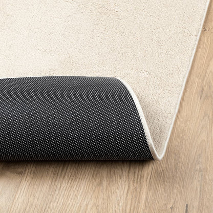 Tappeto OVIEDO a Pelo Corto Beige 120x120 cm