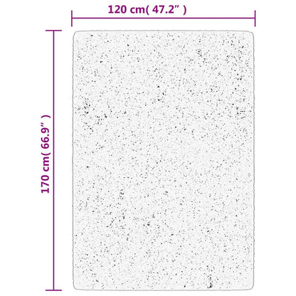 Tappeto OVIEDO a Pelo Corto Crema 120x170 cm