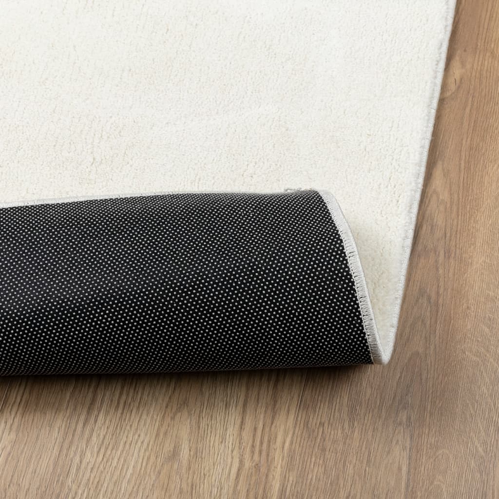 Tappeto OVIEDO a Pelo Corto Crema 140x200 cm | homemem39