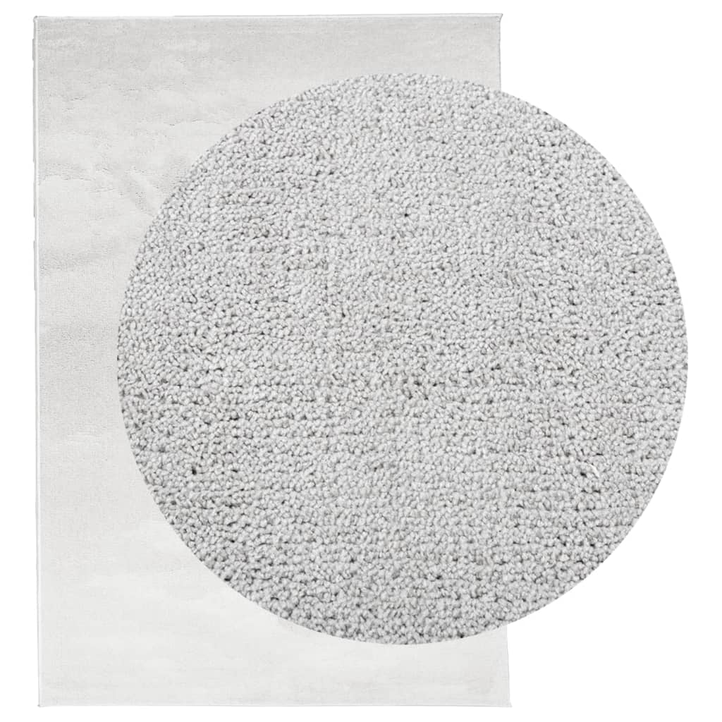 Tappeto OVIEDO a Pelo Corto Grigio 140x200 cm | homemem39