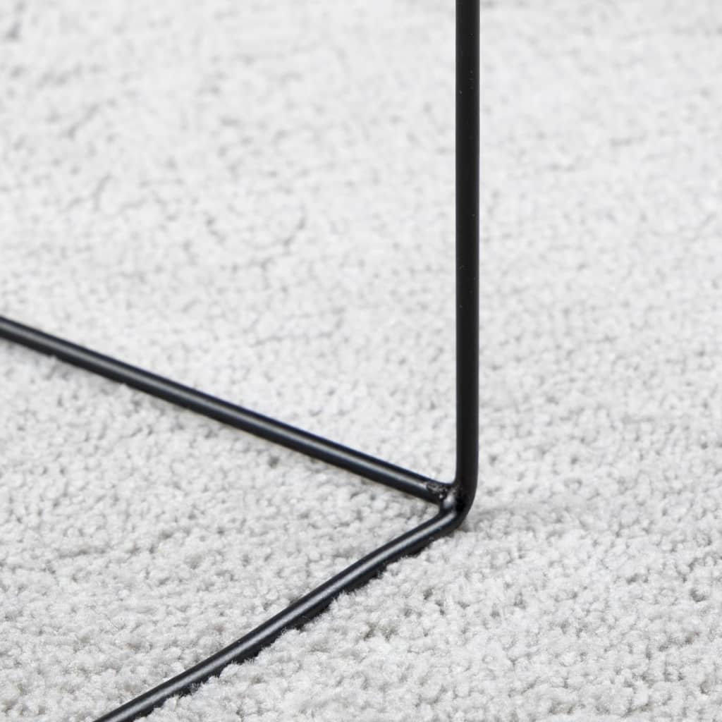 Tappeto OVIEDO a Pelo Corto Grigio Ø 100 cm - homemem39