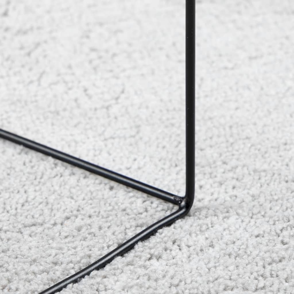 Tappeto OVIEDO a Pelo Corto Grigio Ø 120 cm - homemem39