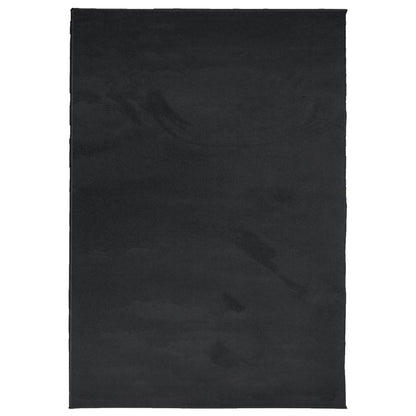 Tappeto OVIEDO a Pelo Corto Nero 160x230 cm - homemem39