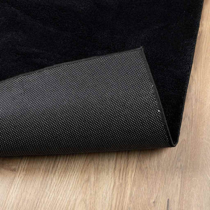 Tappeto OVIEDO a Pelo Corto Nero 160x230 cm | homemem39