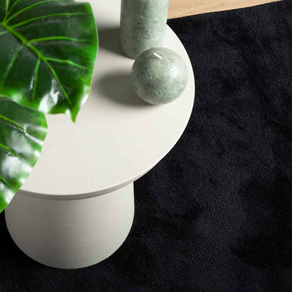Tappeto OVIEDO a Pelo Corto Nero 160x230 cm | homemem39