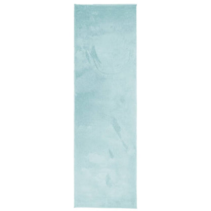 Tappeto OVIEDO a Pelo Corto Verde 80x250 cm | homemem39