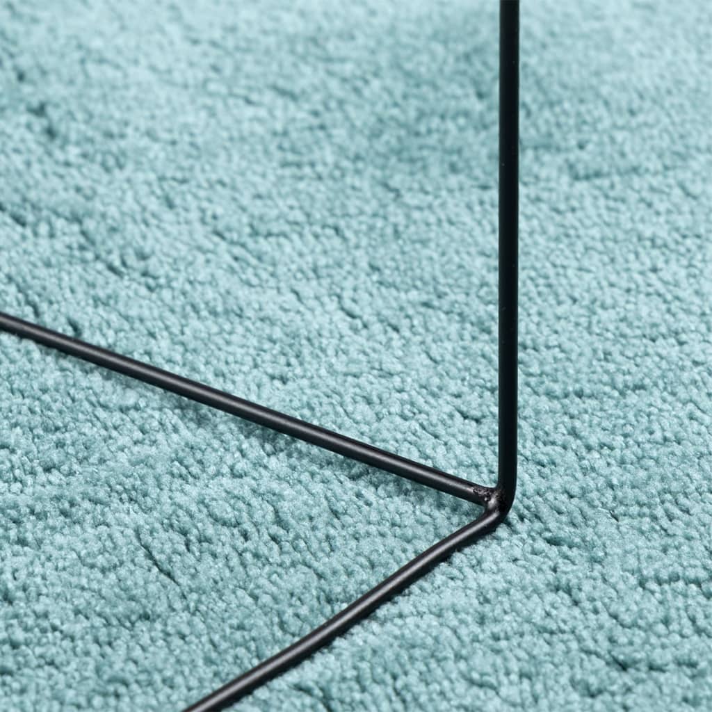 Tappeto OVIEDO a Pelo Corto Verde 80x250 cm | homemem39