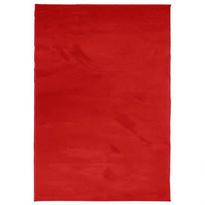 Tappeto OVIEDO a Pelo Corto Rosso 140x200 cm | homemem39