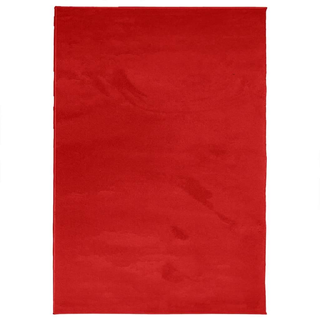 Tappeto OVIEDO a Pelo Corto Rosso 200x280 cm | homemem39