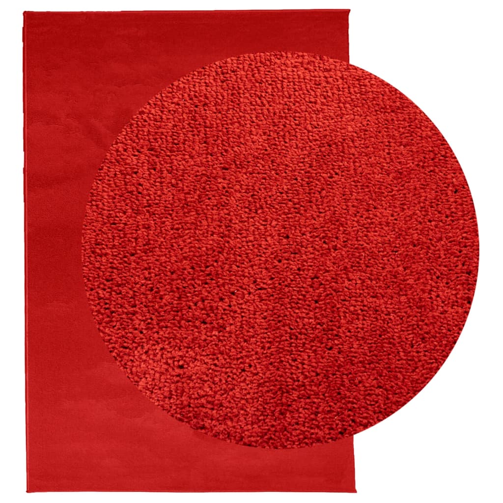 Tappeto OVIEDO a Pelo Corto Rosso 200x280 cm | homemem39