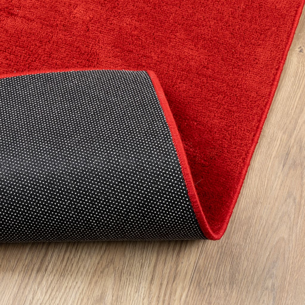 Tappeto OVIEDO a Pelo Corto Rosso 200x280 cm | homemem39