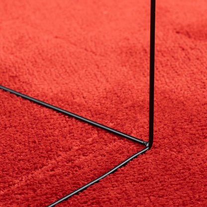 Tappeto OVIEDO a Pelo Corto Rosso 200x280 cm | homemem39