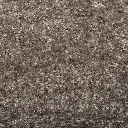 Tappeto a Pelo Lucido Lungo ISTAN Effetto Grigio 120x170 cm - homemem39