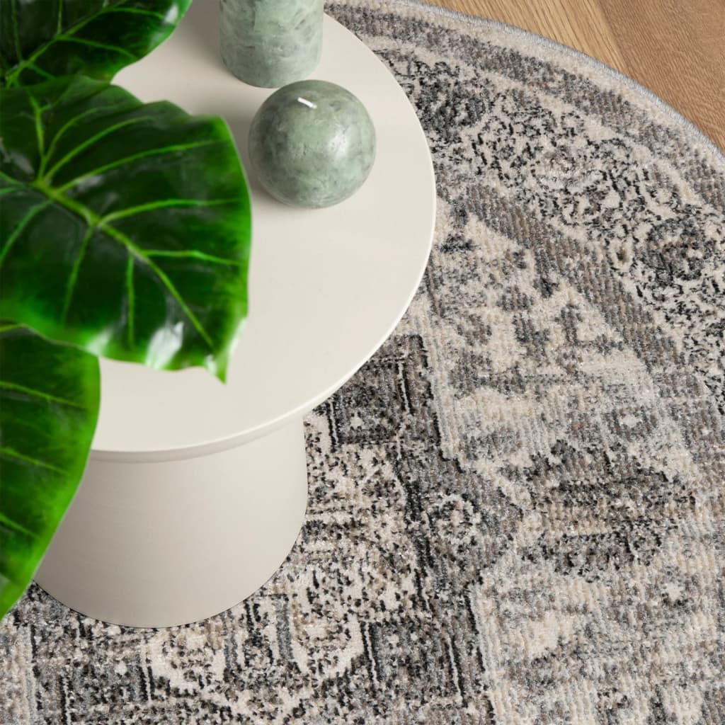 Tappeto ARBIZU Interni e Esterni Design Vintage Ø 120 cm - homemem39