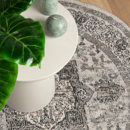 Tappeto ARBIZU Interni e Esterni Design Vintage Ø 120 cm - homemem39