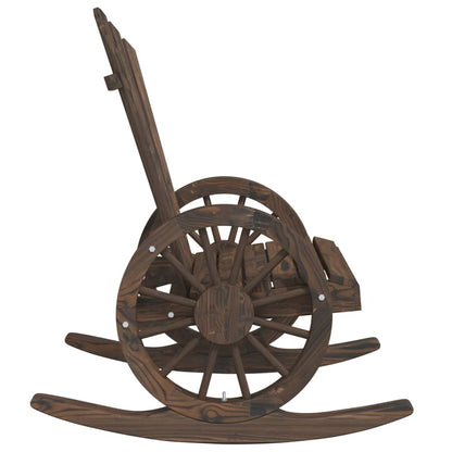 Sedie a Dondolo Adirondack 2 pz in Legno Massello di Abete - homemem39