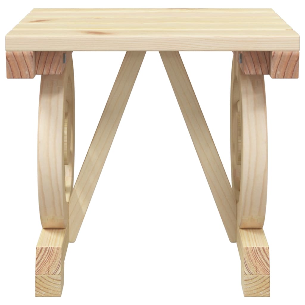 Set Salotto da Giardino 3 pz in Legno Massello di Abete - homemem39