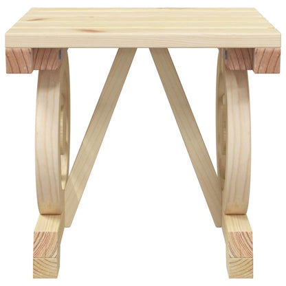 Set Salotto da Giardino 3 pz in Legno Massello di Abete - homemem39