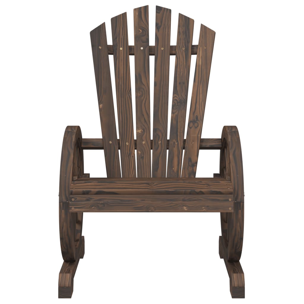 Set Salotto da Giardino 3 pz in Legno Massello di Abete | homemem39