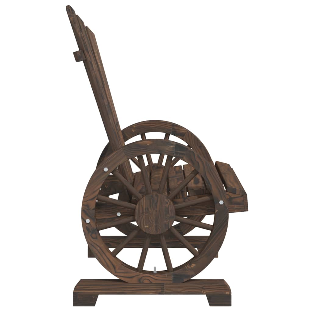 Set Salotto da Giardino 3 pz in Legno Massello di Abete - homemem39