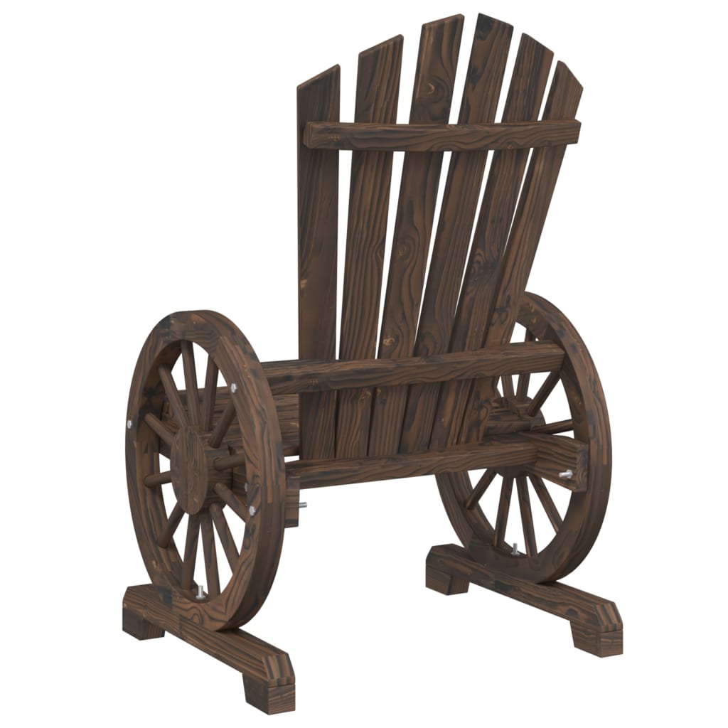 Set Salotto da Giardino 3 pz in Legno Massello di Abete | homemem39