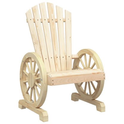 Set Salotto da Giardino 4 pz in Legno Massello di Abete | homemem39